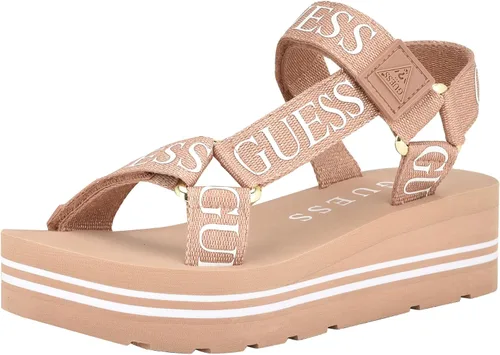 Vista 12 de Sandalia Guess para mujer Avin Azul+blanco Denim