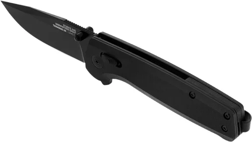 Vista 3 de SOG Terminus XR G10 para llevar a diario, cuchillos plegables de bolsillo resistentes EDC ambidiestros Mango G10 Hoja de acero D2 resistente al