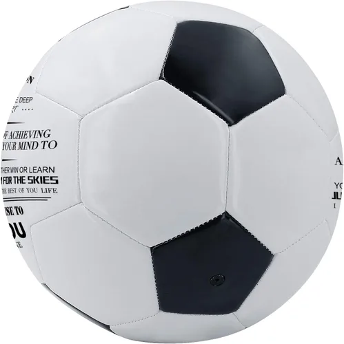 Vista 2 de Kenon - Balón de fútbol impreso para tu hijo, regalo de aniversario, cumpleaños, boda, graduación, perfecto para exteriores e interiores, partido