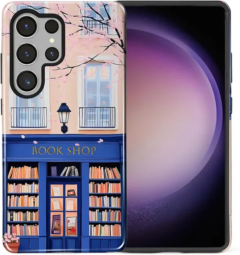 Vista 46 de Funda compatible con Samsung Galaxy S23, funda híbrida de protección rígida de 2 capas, a prueba de golpes, funda protectora resistente para Lata