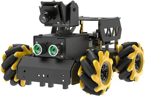 Vista 8 de Coche Robot TurboPi para RaspberryPi Gran Modelo AI Modelo de Visión y Voz de Interpretación de Escenas con Evitación de Obstáculos Kit Robótico