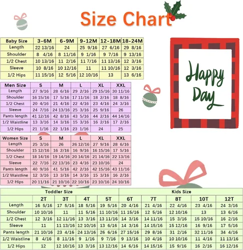 Vista 6 de Little Bitty Matching Christmas Pjs for Family Christmas Costumes for Adults Kids Toddlers Baby