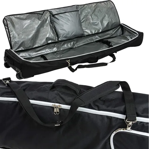 Vista 4 de Athletico Conquest - Bolsa de snowboard acolchada con ruedas - Bolsa de viaje para botas individuales de snowboard y snowboard