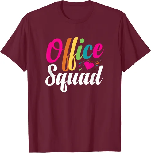 Vista 7 de Oficina escuadra administrativa asistente escuela secretario regalo camiseta Negro