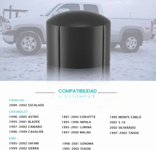Vista 6 de BASIKER Perillas estéreo de control de volumen de radio para vehículos GM seleccionados