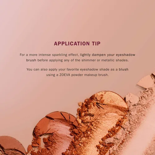 Vista 5 de ZOEVA Spice of Life Paleta de sombras de ojos – 10 sombras de ojos altamente pigmentadas, tonos neutros a atrevidos, brillantes, mate, acabados