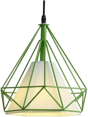 Vista 11 de Vintage Industrial Retro Pendant Light Fixture - E27 Edison Bulb Compatible - Adjustable Height - Ideal for Kitchen Island, Dining Room, and Living