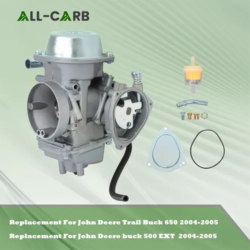 Vista 5 de ALL-CARB Repuesto de carburador para John Deere Trail Buck 650 John Deere buck 500 Carb