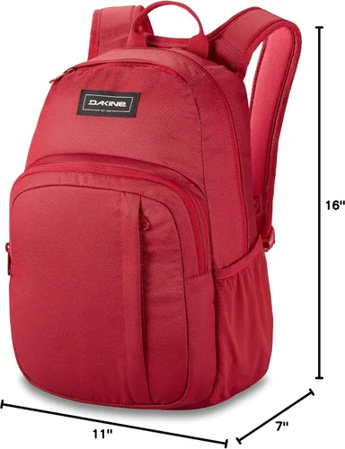 Vista 9 de Dakine Mochila Campus 18L - Negro, Talla única