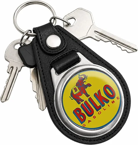 Vista 76 de Brotherhood Round Key Chain for Vintage Motor Oil, Petroleum, and