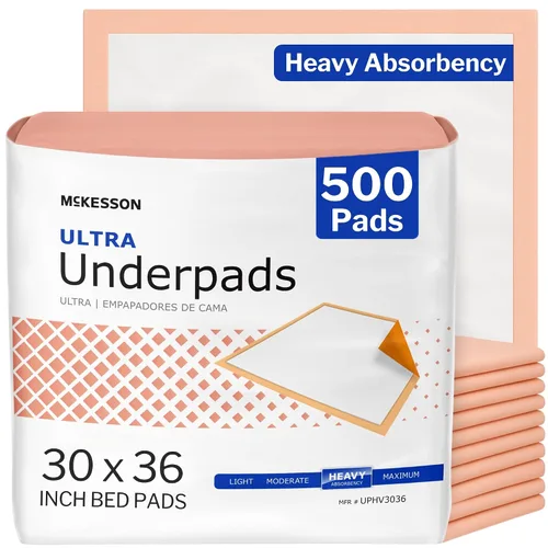 Vista 19 de McKesson Ultra Underpad, incontinencia, gran absorción, 30 x 30 pulgadas, 10