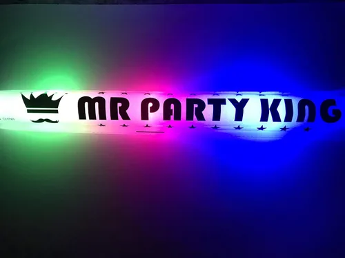 Vista 2 de 100 varillas de espuma LED a granel, multicolor con 3 modos intermitentes, suministros de fiesta que brillan en la oscuridad