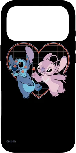 Vista 22 de Disney Lilo and Stitch Angel Heart Kisses - Carcasa para iPhone 17
