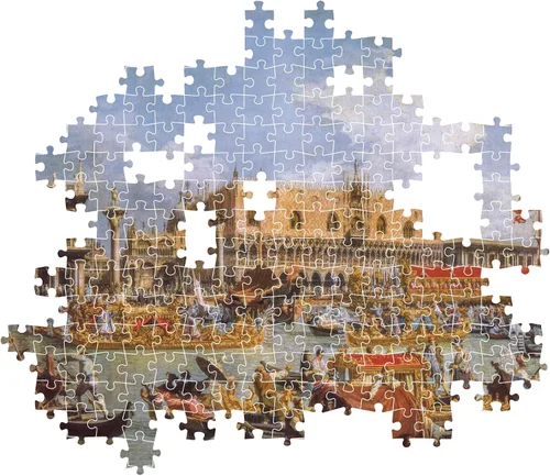 Vista 5 de Clementoni Canaletto Puzzle 1000 piezas para adultos Colección del museo 27.6 x 19.7 in Póster incluido Actividad tranquila y artística