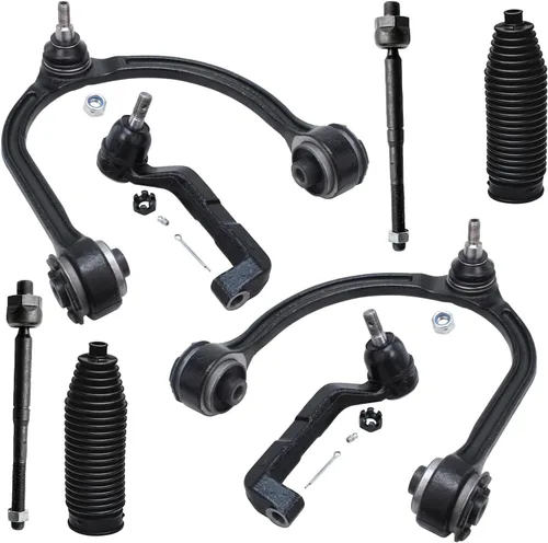 Vista 44 de Detroit Axle - Kit de suspensión frontal de 8 piezas para Chevy Silverado
