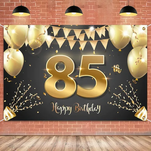 Vista 39 de HAMIGAR Fondo de pancarta de feliz cumpleaños número 10 de 6 x 4 pies, decoraciones de cumpleaños de 10 años, suministros de fiesta para niñas