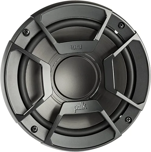 Vista 6 de Polk Audio DB6502 DB+ Series Car & Marine Speaker, 6.5" 2-Way Component Speaker System, 4-Ohm Impedance, 35-23kHz Frequency Response, Cono Woofer