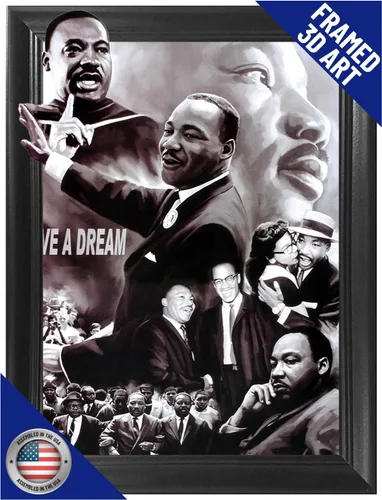 Vista 9 de Póster 3D de héroes afroamericanos para decoración de pared, sin marco, 12 x 16 pulgadas, pósteres e imágenes lenticulares, regalos de recuerdos