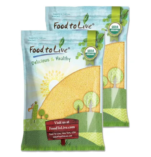 Vista 7 de Food to Live Mijo de cáscara orgánica, 1 libra, semillas de grano entero, sin OMG, Kosher, crudo, a granel, producto de los Estados Unidos