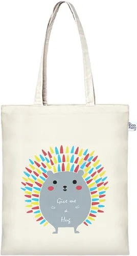 Vista 13 de Ecoright - Bolsa de mano para mujer con cremallera, bolsa de mano pequeña, bolsa de lona, bolsa de algodón reutilizable para playa, comestibles