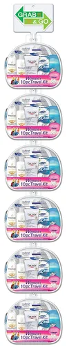Vista 3 de Convenience Kits - Kit de viaje de lujo para mujer de 10 piezas (paquete de 6), con productos para el cabello Pantene