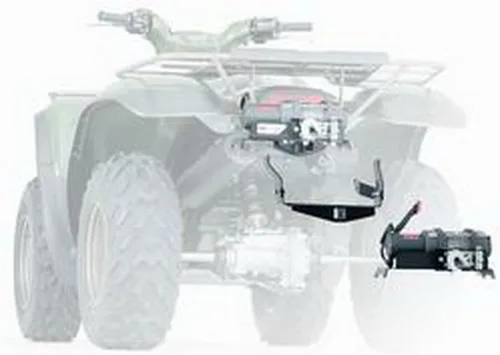 Vista 2 de WARN 90459 Kit de montaje de cabrestante ATV para Polaris Ranger