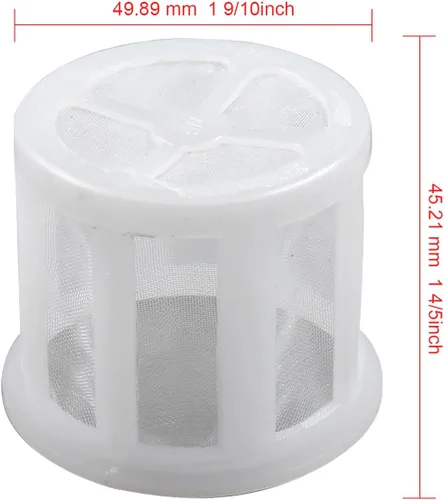 Vista 4 de Filtro de combustible para tanque de combustible 0H1326 17672-899-000 Compatible con generador portátil de gas Generac Centurion GP5500 GP6500