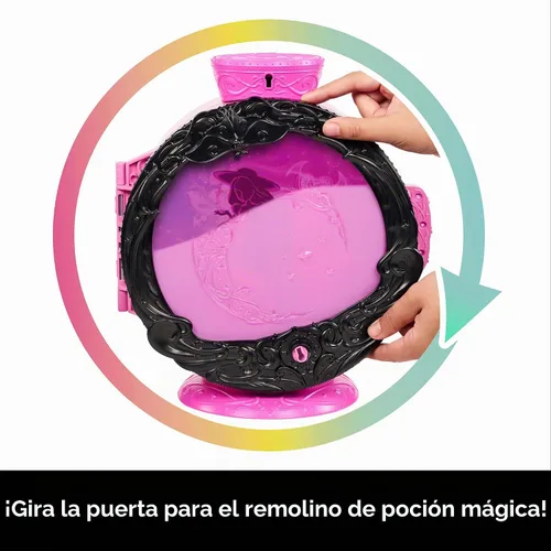 Vista 3 de Monster High Juego de revelación de pociones con muñeca Draculaura