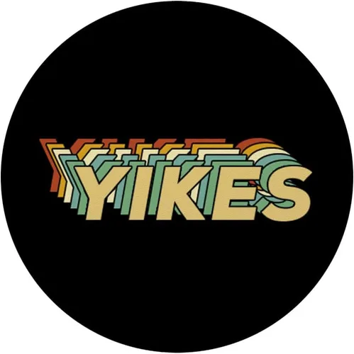 Vista 3 de Yikes Pop-Socket Funny Retro 70s 80s - Regalo de Navidad para cumpleaños, diseño de PopSockets
