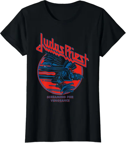 Vista 7 de Judas Priest Camiseta de águila azul Screaming for Vengeance