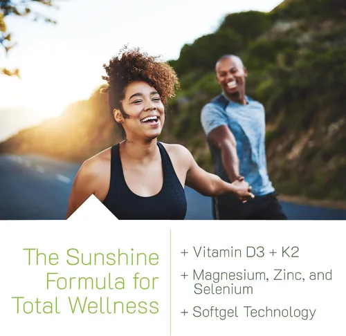 Vista 4 de Irwin Naturals Mega D3 y K2 de alta potencia + extracto de cúrcuma — 60 geles blandos líquidos