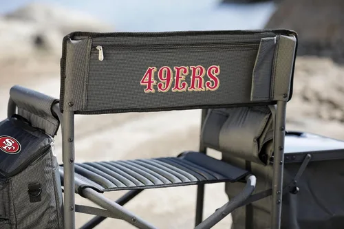 Vista 7 de PICNIC TIME NFL NFL Fusion - Silla de campamento unisex para adultos, con mesa auxiliar y enfriador suave, silla de playa para adultos, silla