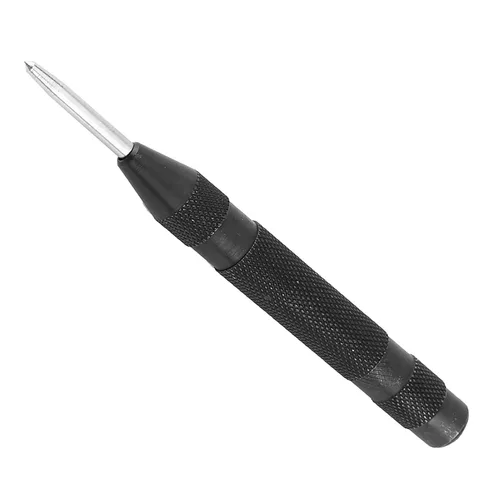Vista 6 de Perforadora central automática de 5.12 pulgadas, perforadora de agujero central de metal con impacto de resorte ajustable para metal o madera