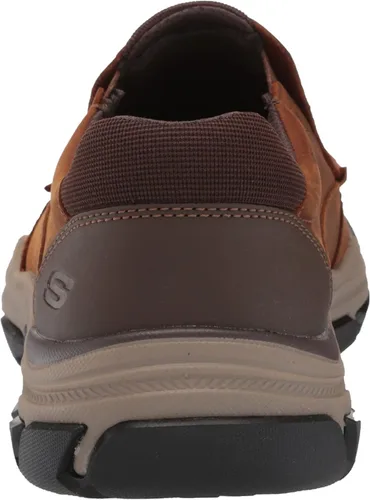 Vista 3 de Skechers Respetado-Catel Moc Toe sin cordones para hombre
