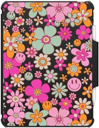 Vista 13 de CASETiFY Estuche de impacto para iPad Pro 12.9" (3ª/4ª/5ª/6ª generación) - Libro de composición Brachio - Negro transparente
