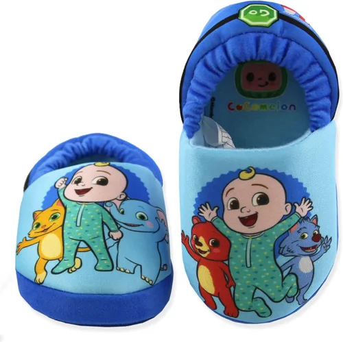 Vista 6 de Cocomelon Pantuflas Aline de felpa para niños pequeños y niños