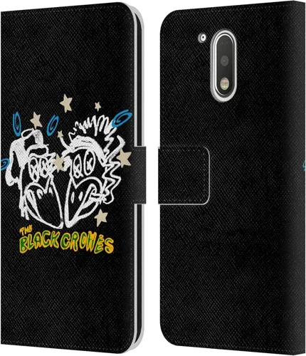 Vista 10 de Head Case Designs Funda de piel con licencia oficial de The Black Crowes Artwork Graphics para Motorola Moto G41