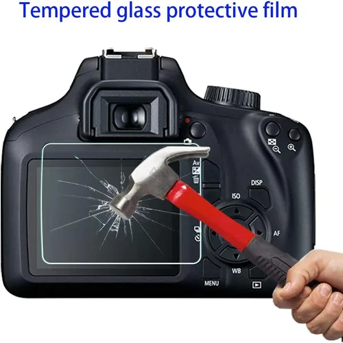 Vista 4 de Protector de pantalla EOS R50V para cámara Canon EOS R50 V R100 (para accesorios), 0.012 in de alta definición 9H dureza óptica LCD Premium cubierta
