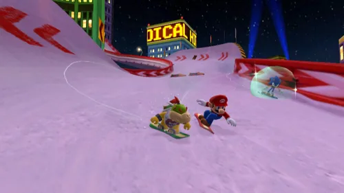 Vista 5 de Mario and Sonic at the Olympic Winter Games - Nintendo Wii