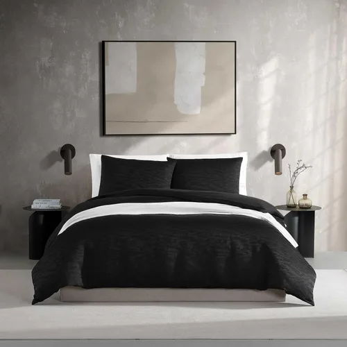 Vista 11 de Vera Wang - Juego de edredón Queen, juego de ropa de cama de lujo con fundas a juego, elementos elegantes para la habitación