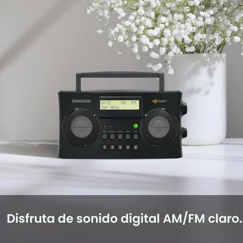 Vista 5 de Sangean HDR-16 HD radio portátil AM/FM-Stereo