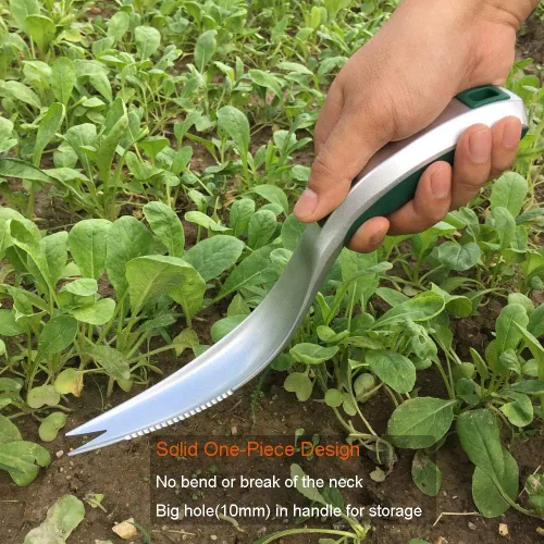 Vista 5 de Herramientas de aluminio de una sola pieza, herramienta de desmalezadora de jardín de mano, mango ergonómico, la mejor herramienta de deshierbe