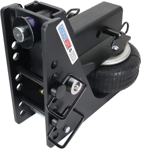 Vista 3 de Shocker HD Max Air Enganche y Bola Combinada, Se Adapta a Enganche de 2-1/2" Combo Negro Bolas de 2" y 2-5/16