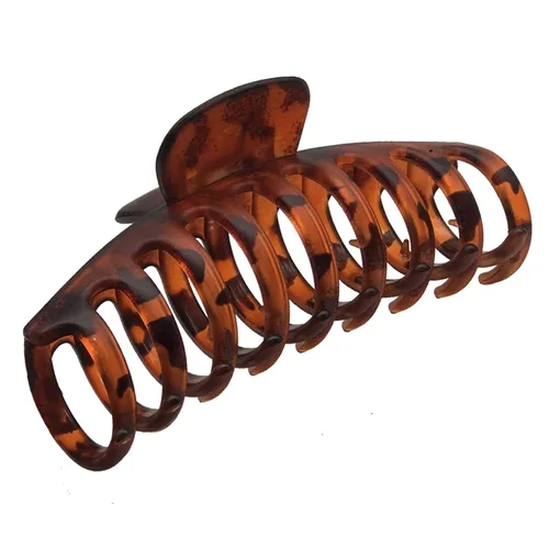 Vista 7 de OWIIZI Pinza para el cabello, 4.3 pulgadas, mate, grande, antideslizante, para cola de caballo, pinza de sujeción fuerte, pinzas de plátano