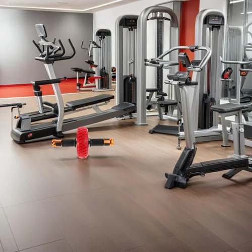 Vista 8 de Kisangel Rueda de rodillo abdominal para ejercicio abdominal Entrenador de fuerza central multifuncional con mecanismo de resistencia estable