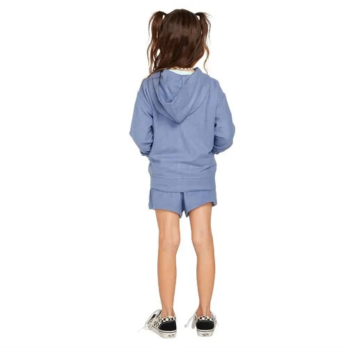 Vista 6 de Volcom Lil Zip Fleece para niña (niños pequeñosniños grandes)
