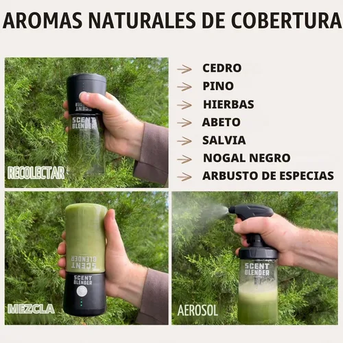 Vista 3 de Scent Blender - Atrayente de Caza de Ciervos, Osos, Alces y Aerosol de Cubierta de Caza para Trampas - Crea Tus Propios Aromas de Cubierta