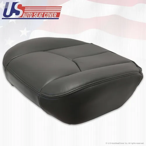 Vista 6 de 2003 2004 2005 2006 para Chevy/GMC Duramax Truck Driver Bottom Seat Cover Gris Oscuro