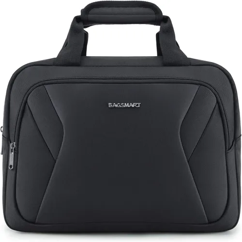Vista 9 de BAGSMART Equipaje de viaje para equipaje de mano, Negro -, Cerradura Tsa