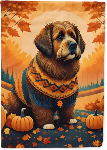 Vista 27 de Caroline's Treasures DAC1001GF Affenpinscher - Bandera decorativa para jardín de otoño, decoración para patio exterior, patio, parterres